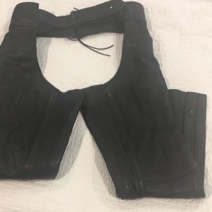 Leather Motorcycle Chaps